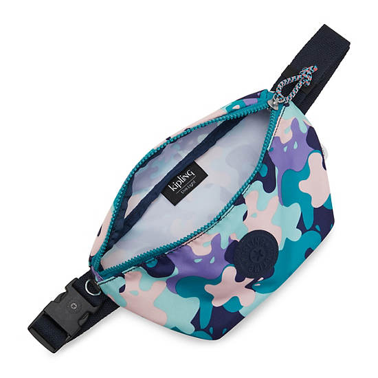 Kipling Fresh Lite Printed Midjeväska Gröna | SE 2210BE